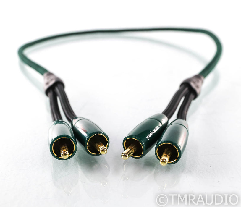 AudioQuest Evergreen RCA Cables; .6m Pair Interconnects
