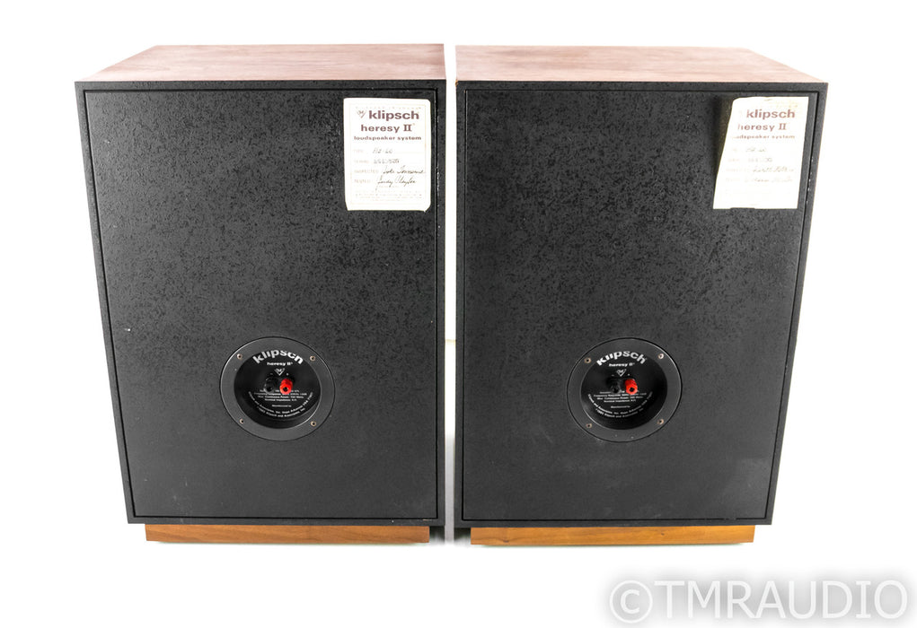 Klipsch Heresy II Signature Edition Vintage Speakers