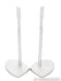Martin Logan Fresco / Vignette 34.5" Speaker Stands; Silver Pair