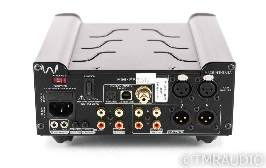 Wyred 4 Sound mPre Stereo Preamplifier / DAC; D/A Converter; Remote