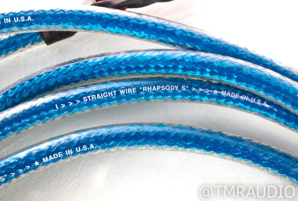 Straightwire Rhapsody S Bi-Wire Speaker Cables; 16ft Pair