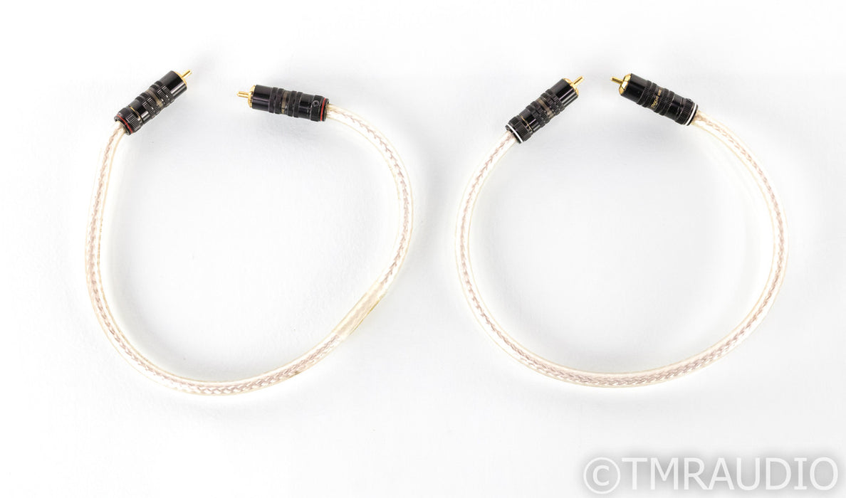 Straight Wire Maestro RCA Cables; .5m Pair Interconnects
