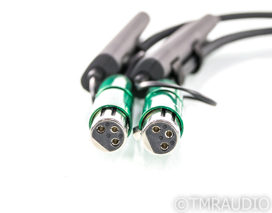 AudioQuest Columbia XLR Cables; 0.5m Pair Balanced Interconnects; 72v DBS