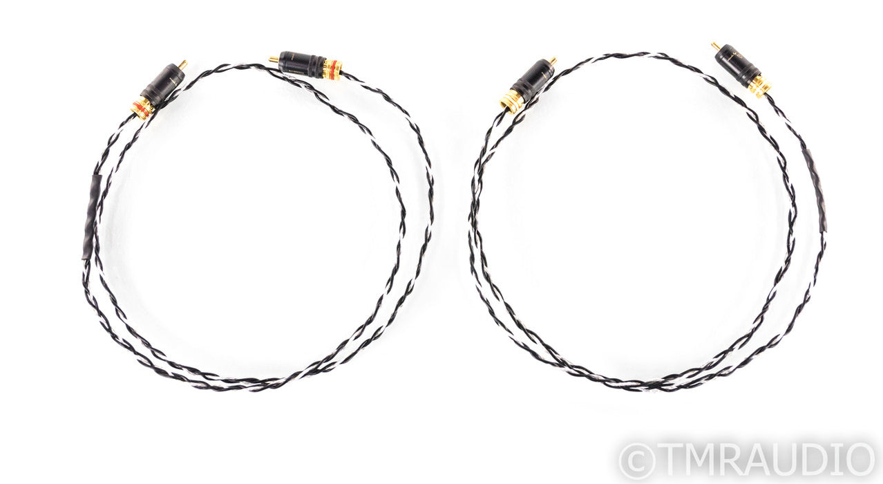 Kimber Kable Silver Streak SE RCA Cables; 1m Pair Interconnects (1/3)