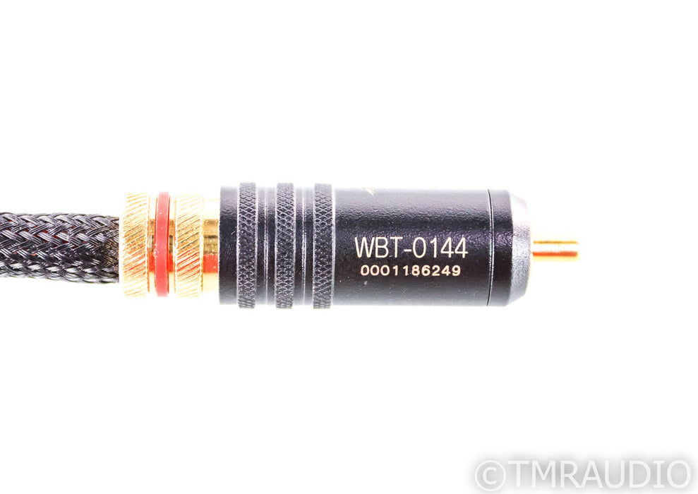 Kimber Kable Hero RCA Cables; 1m Pair Interconnects; WBT Terminations