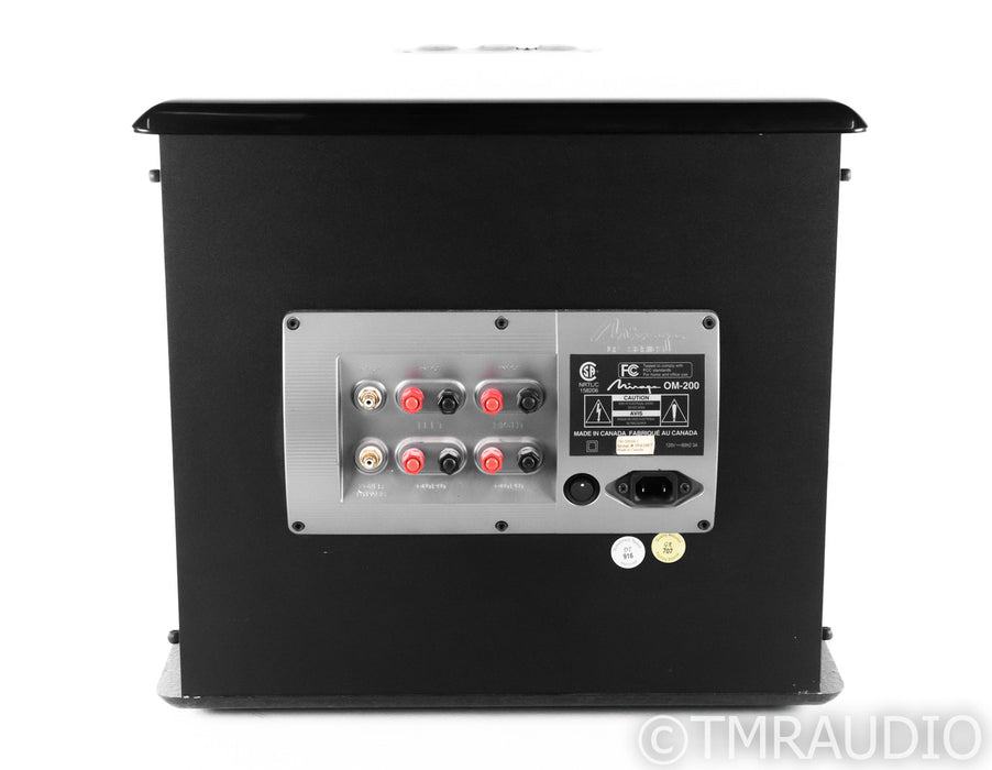 Mirage OM-200 Dual 8" Powered Subwoofer; Black; OM200 (1/4)