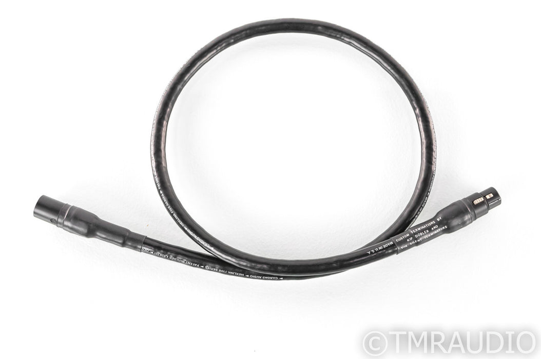 Cardas Hexlink Five Series XLR Cable; Single 1m Balanced Interconnect; 5 Series