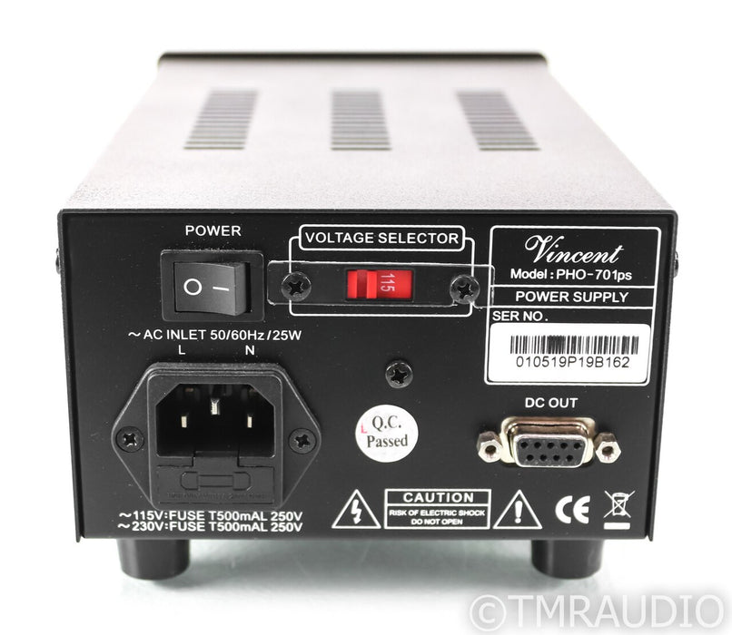 Vincent PHO-701 MM / MC Tube Phono Preamplifier; PHO701; USB