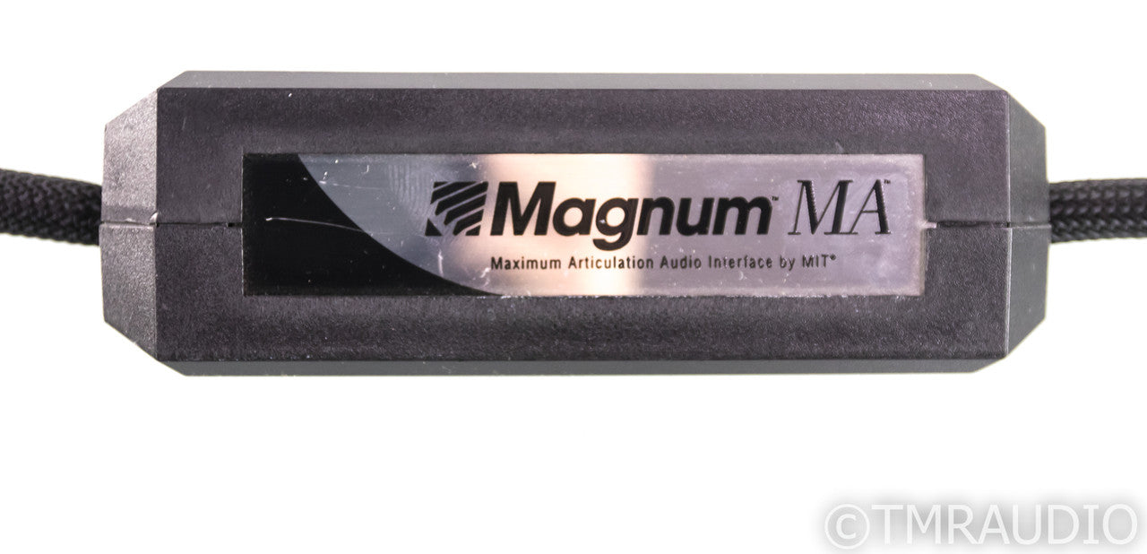 MIT Magnum MA RCA Cables; 1.5m Pair Interconnects; Adjustable Impedance