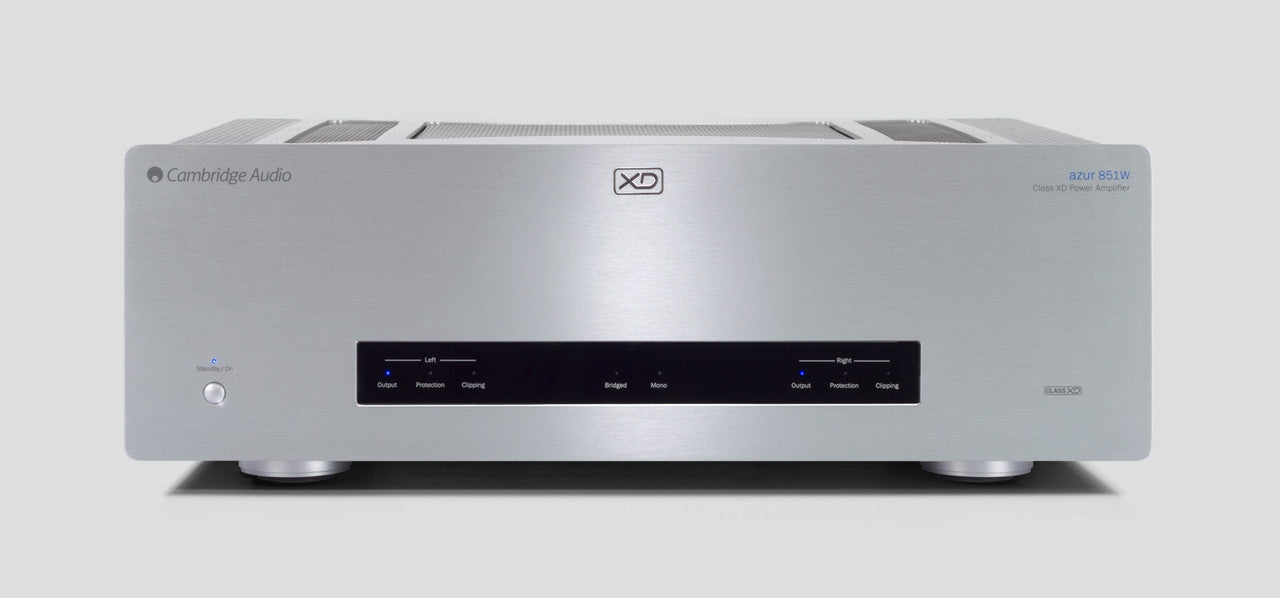 Cambridge Audio Azur 851W Stereo Power Amplifier; Class XD; Silver (New)