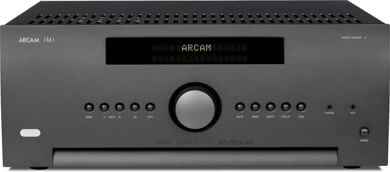 Arcam AVR850 7.1 Channel Home Theater Receiver; AVR-850; 4K; Atmos; Black (New)