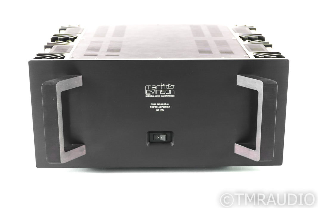 Mark Levinson No. 23 Vintage Dual Mono Power Amplifier; No 23