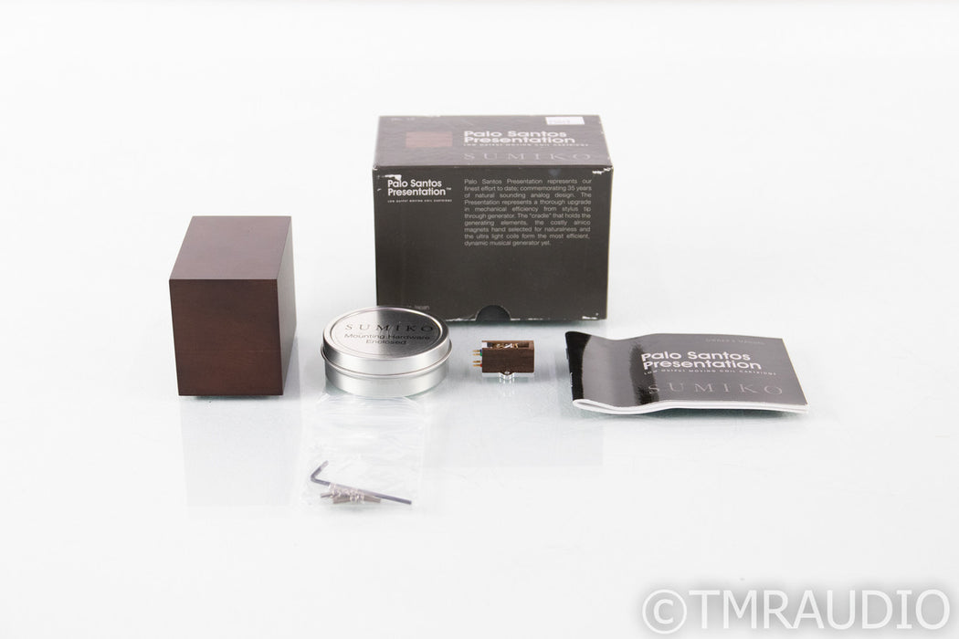 Sumiko Palo Santos Presentation Low Output MC Cartridge; Moving Coil