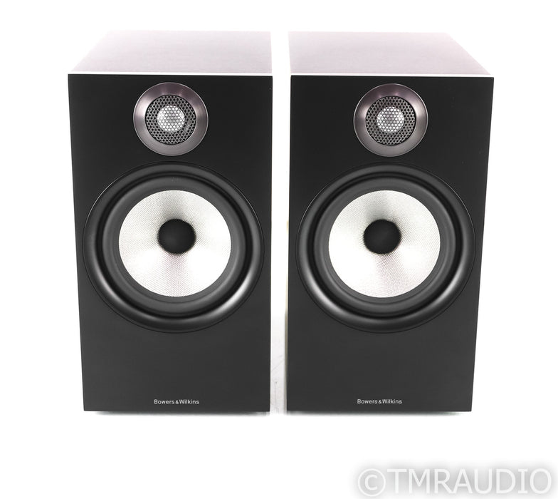 B&W 606 Bookshelf Speakers; Black Pair