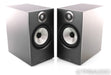 B&W 606 Bookshelf Speakers; Black Pair