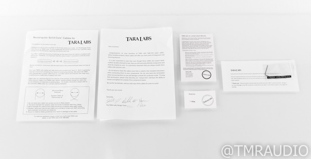 Tara Labs The Omega Evolution SP Speaker Cables