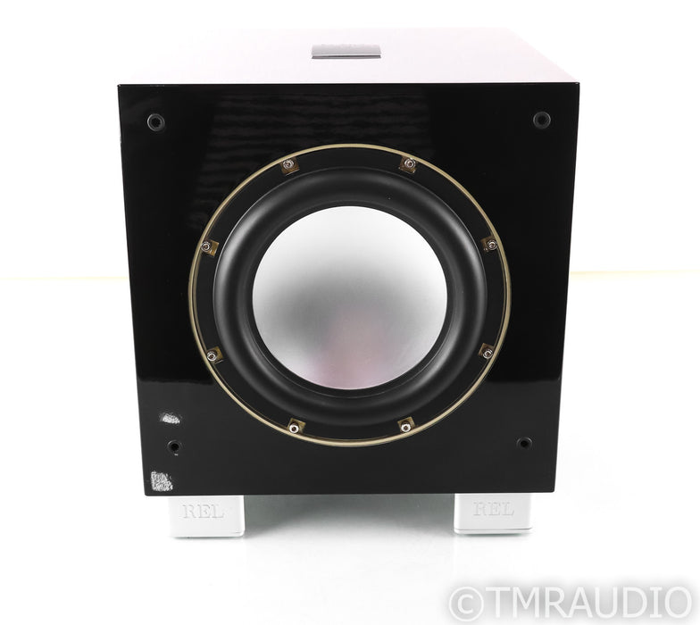 REL Acoustics S/3 10" Powered Subwoofer; Gloss Black; S-3