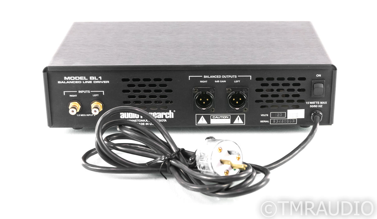 Audio Research BL-1 Balanced Line Driver; BL1; SE to Balanced Converter