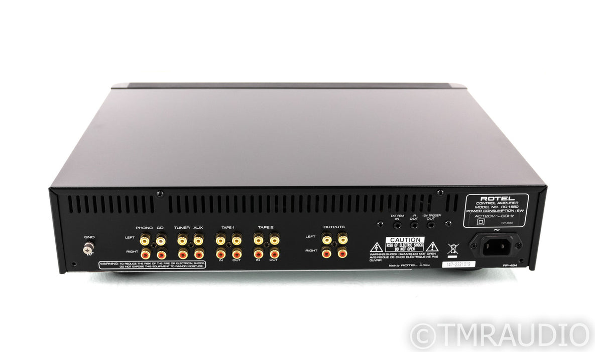 Rotel RC1550 Stereo Preamplifier; RC-1550