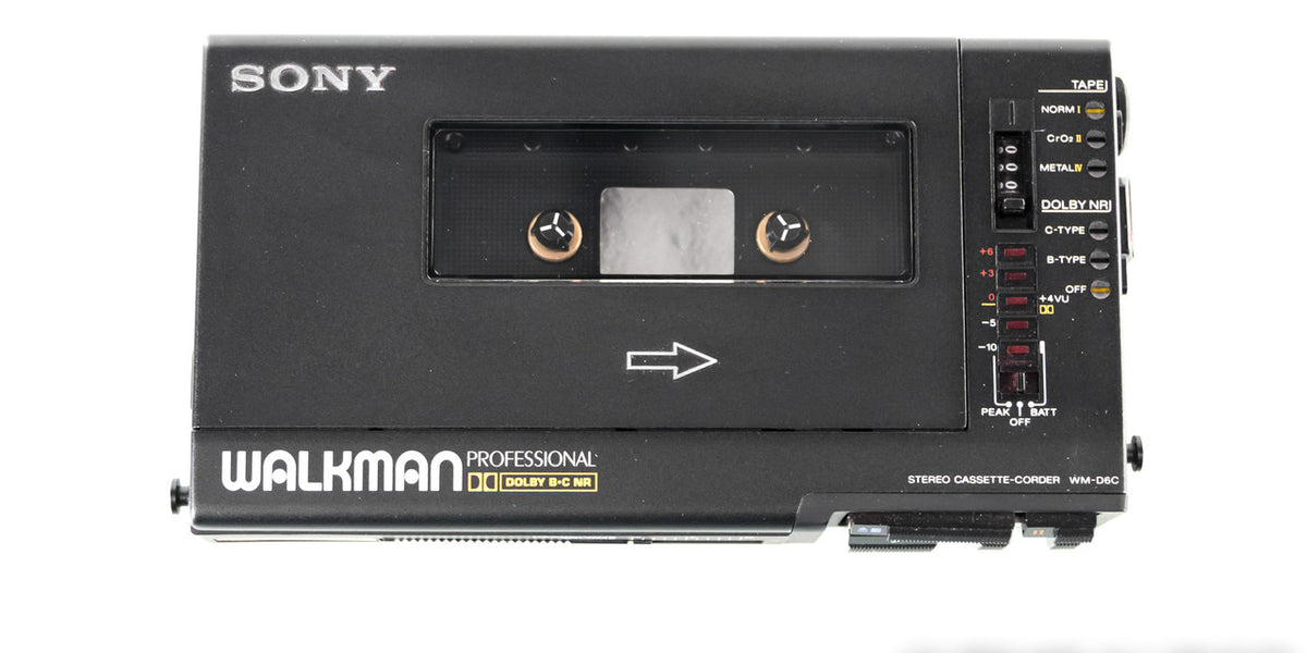 Sony Walkman WM-D6C Professional Tape Recorder; Cassette Player