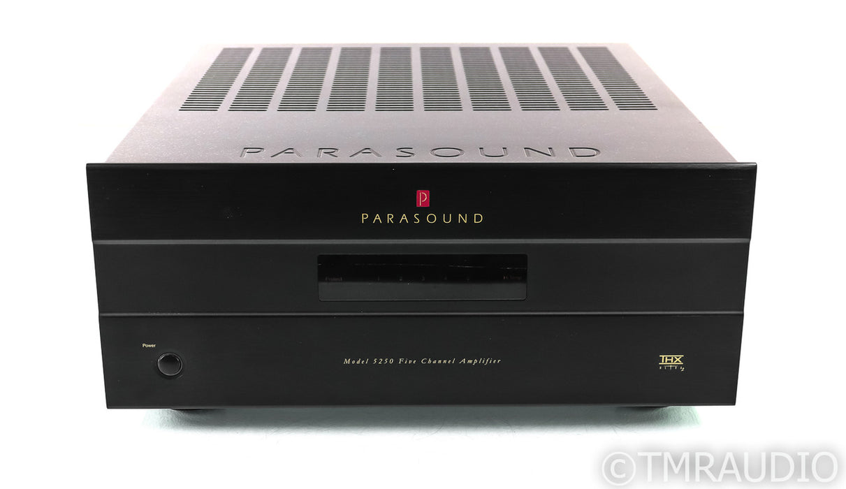 Parasound Model 5250 5 Channel Power Amplifier; AS-IS (Dead Channel / Distorts)