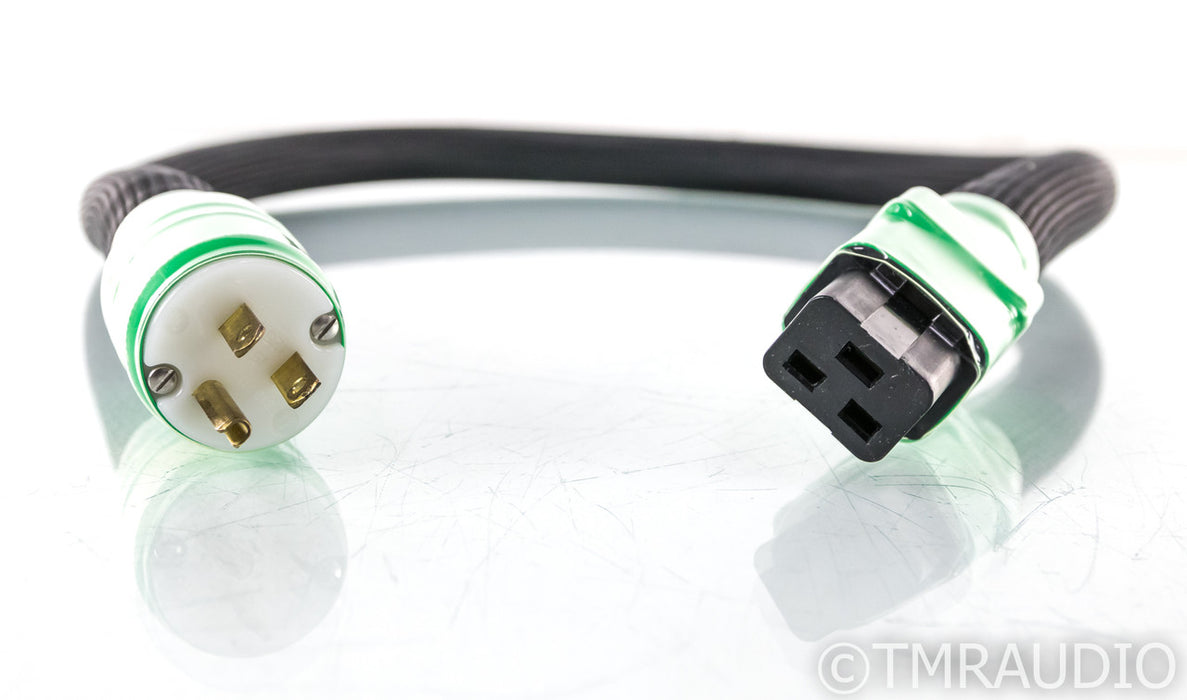 Shunyata Python Helix Alpha Power Cable; 1m AC Cord; C19