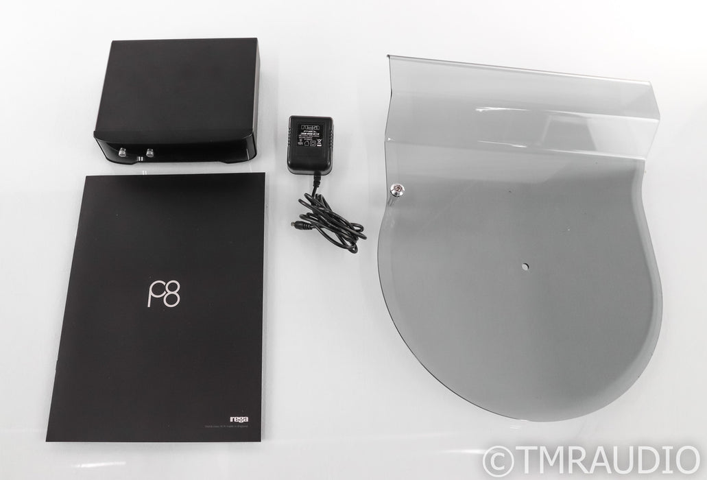 Rega Planar 8 Belt Drive Turntable; Black; P8; Apheta 3 MC Cartridge
