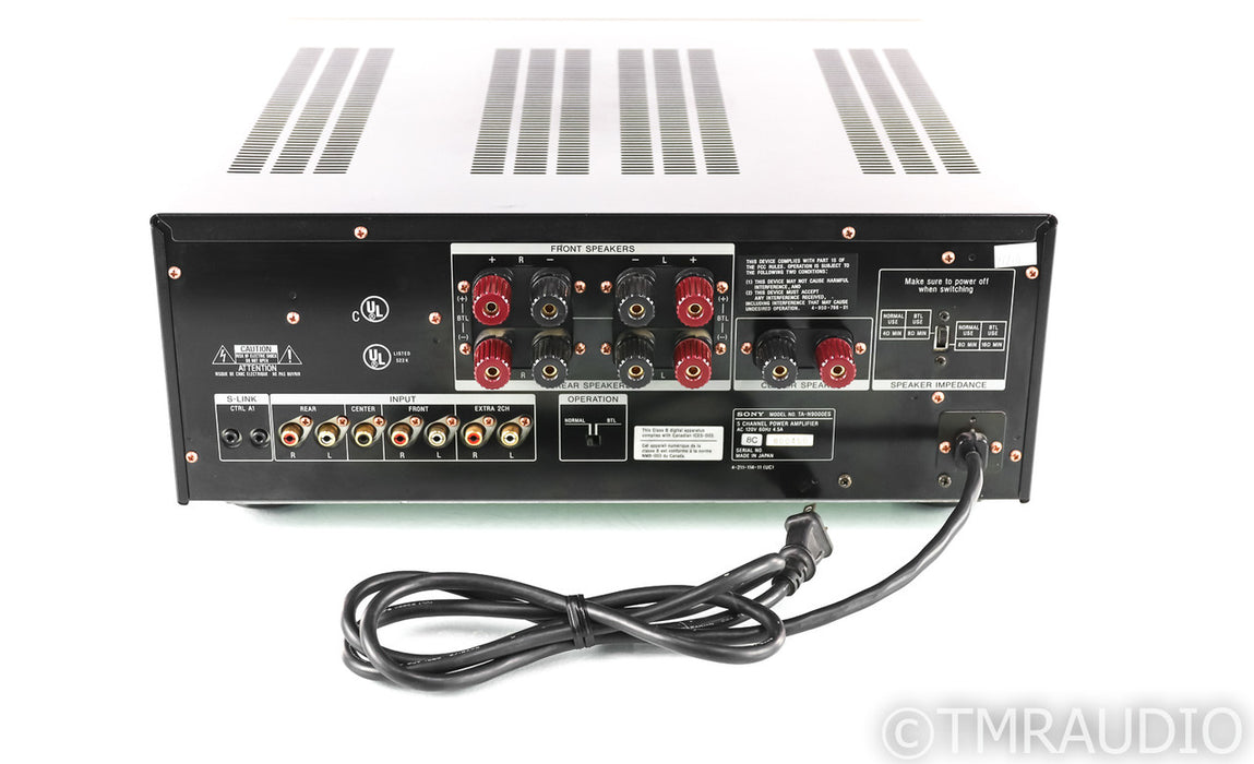 Sony TA-N9000ES 5 Channel Power Amplifier; ES Series