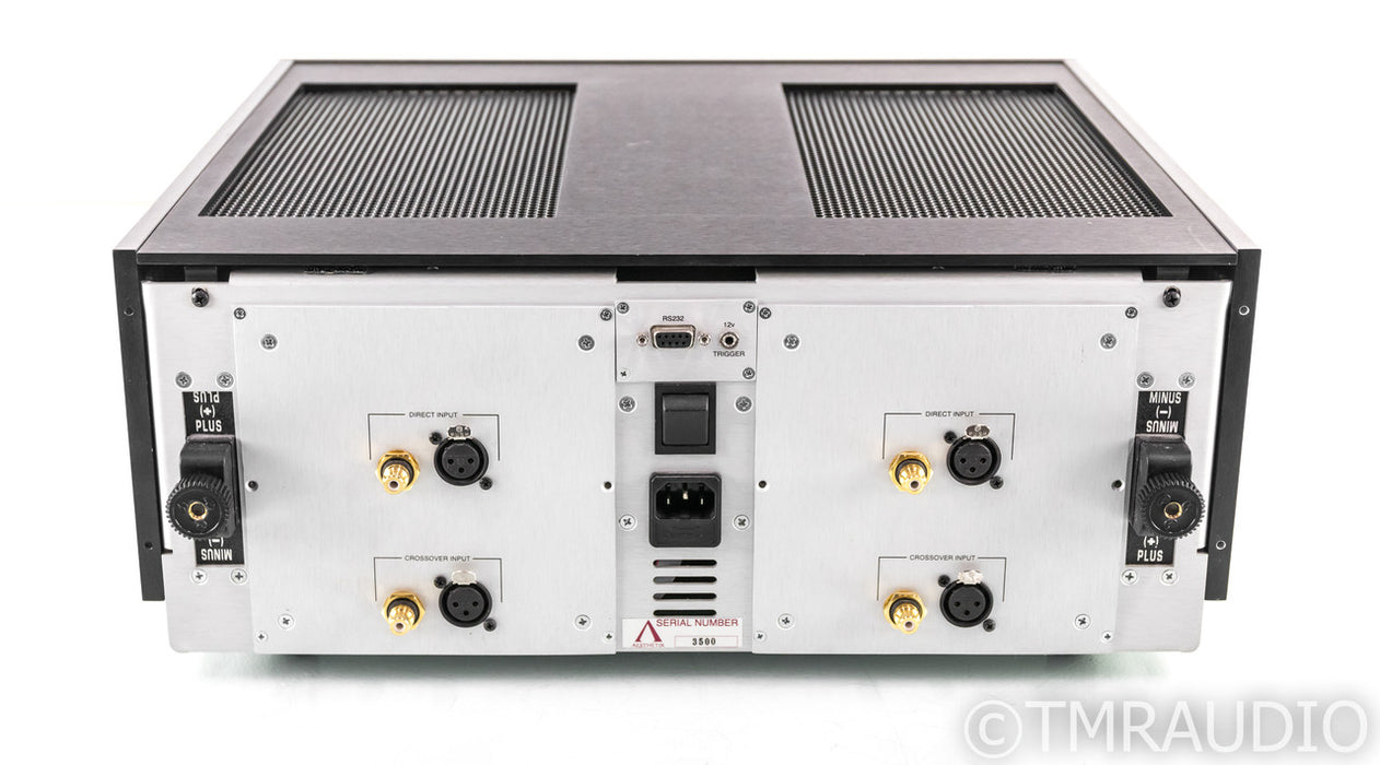 Aesthetix Atlas Stereo Tube Hybrid Power Amplifier; Updated