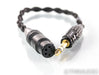 Forza Audio Noir Balanced Headphone Cable For Sennheiser; 8ft; 4-pin XLR Adaptor
