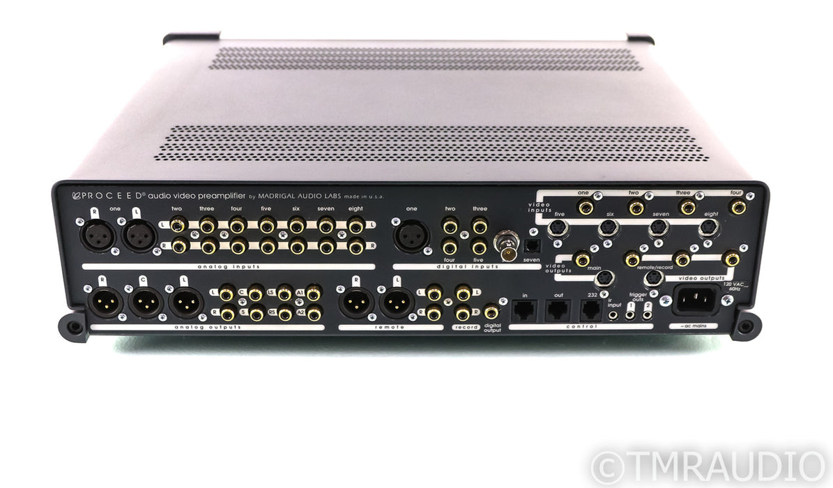 Proceed AVP 5.1 Channel Home Theater Processor; Preamplifier — The