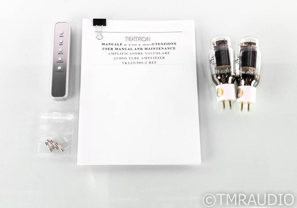 Tektron TK2A3/50S-I REF Stereo Tube Integrated Amplifier; Black Laquer / Copper