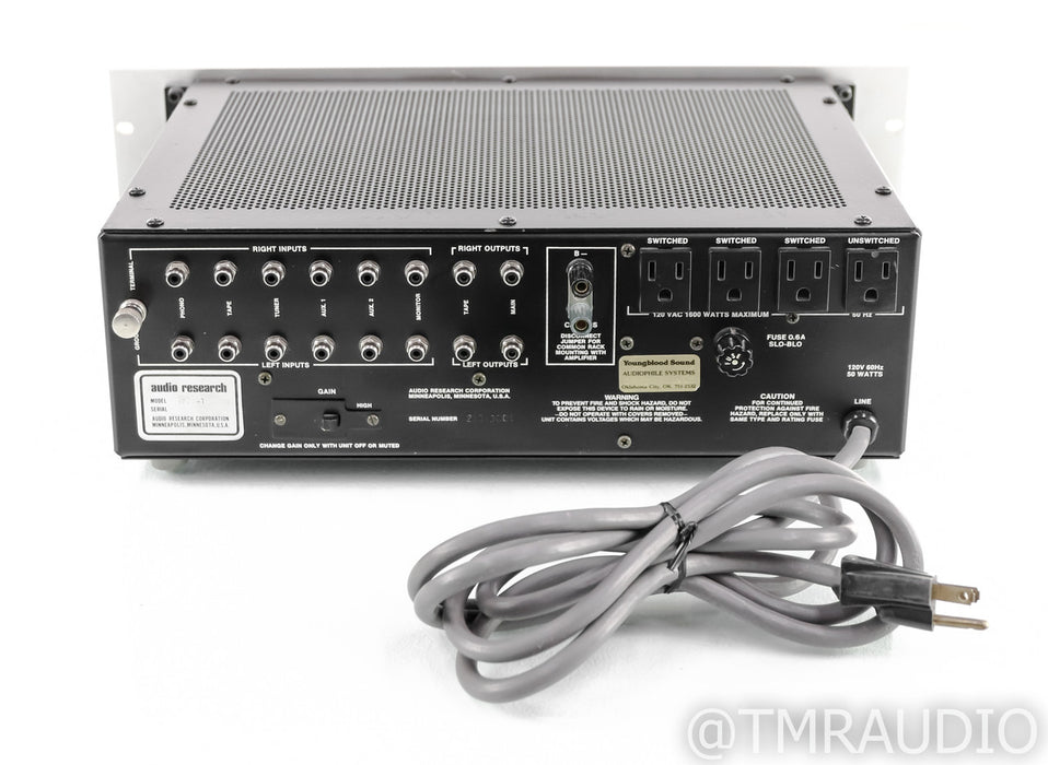 Audio Research SP-6C Vintage Stereo Tube Preamplifier; MM Phono; Box