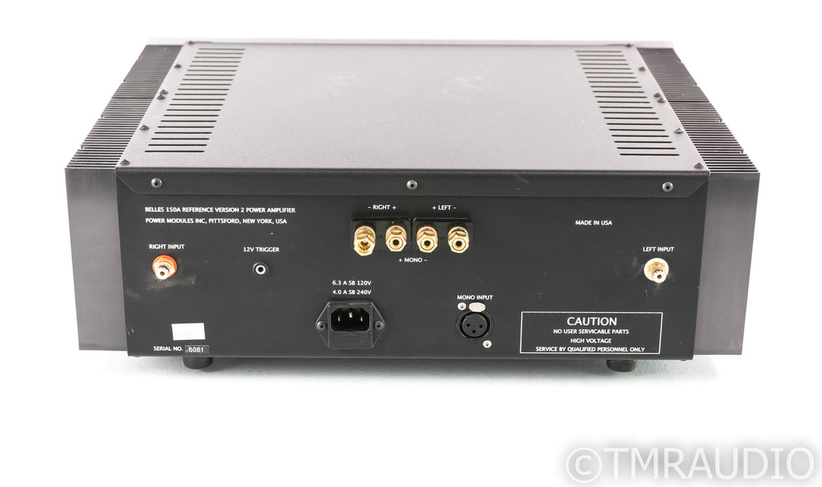 Belles 150A V2 Reference Stereo Power Amplifier; 150-A Version 2
