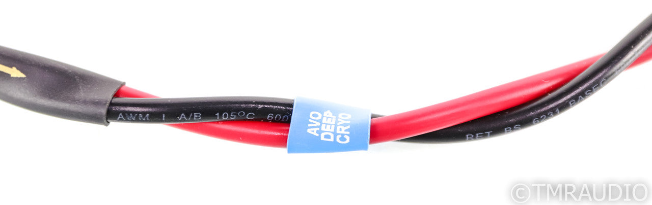 AV Options Twisted 56 Deep-Cryo Speaker Cables; 3.5m Pair