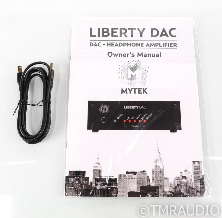 Mytek Liberty DAC / Headphone Amplifier; D/A Converter