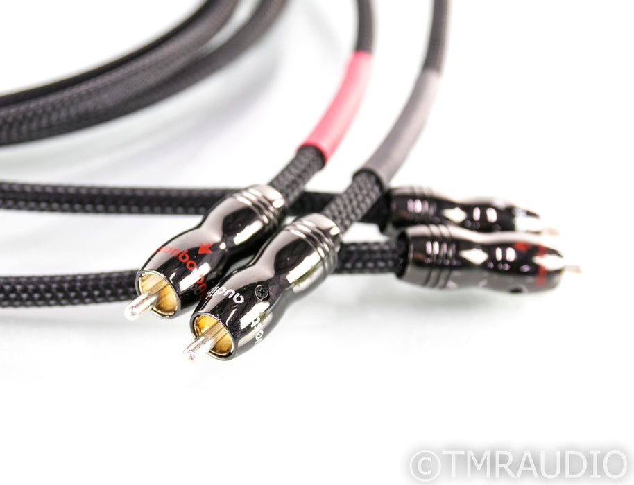 AudioQuest Black Mamba II RCA Cables; 2m Pair Interconnects