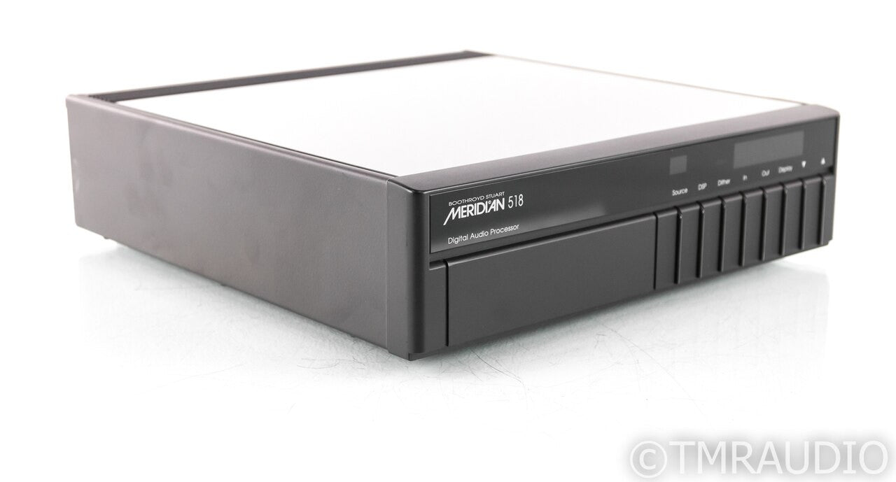 Meridian 518 Stereo Digital Processor / Preamplifier; D/D (No Remote)