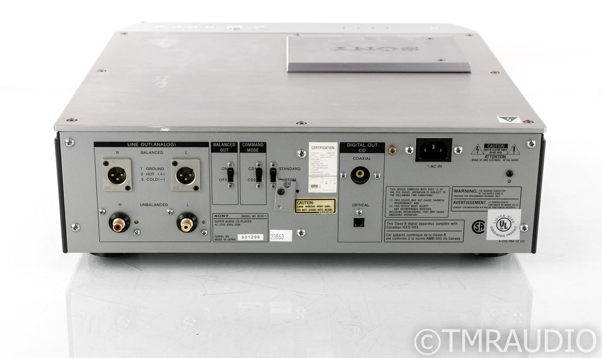 Sony SCD-1 SACD / CD Player; SCD1; Remote