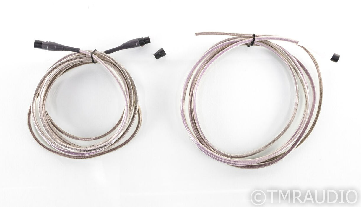 Analysis Plus Silver Oval XLR Cables; 4.8m Pair Balanced Interconnects