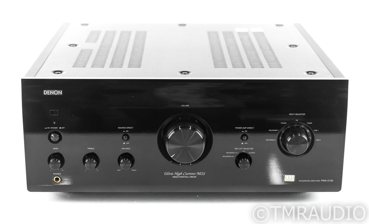 Denon PMA-A100 Stereo Integrated Amplifier; 100th Anniversary