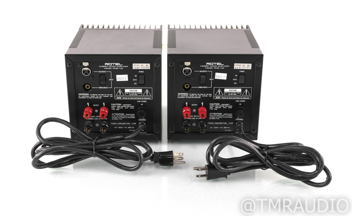 Rotel RMB-100 Mosfet Mono Power Amplifier