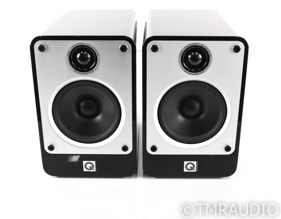 Q Acoustics Concept 20 Bookshelf Speakers; Piano Black Pair