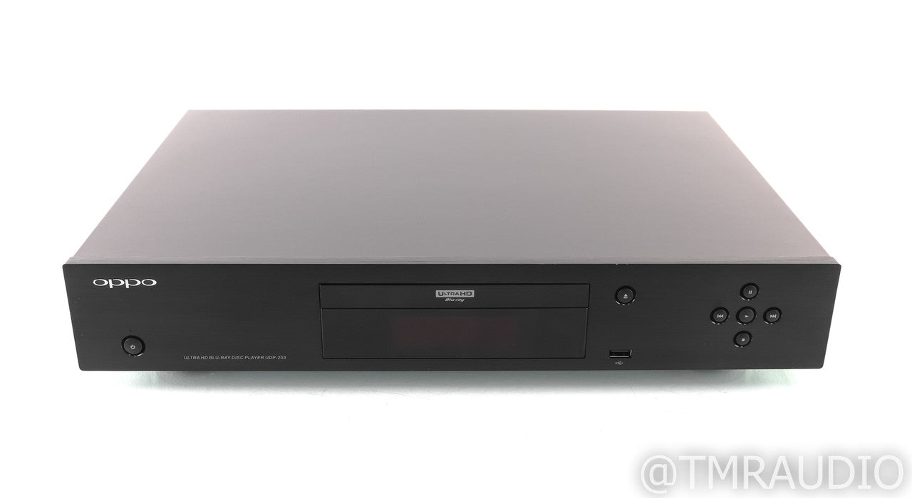 Oppo UDP-203 Universal Blu-Ray Disk Player; 4K UHD; Remote