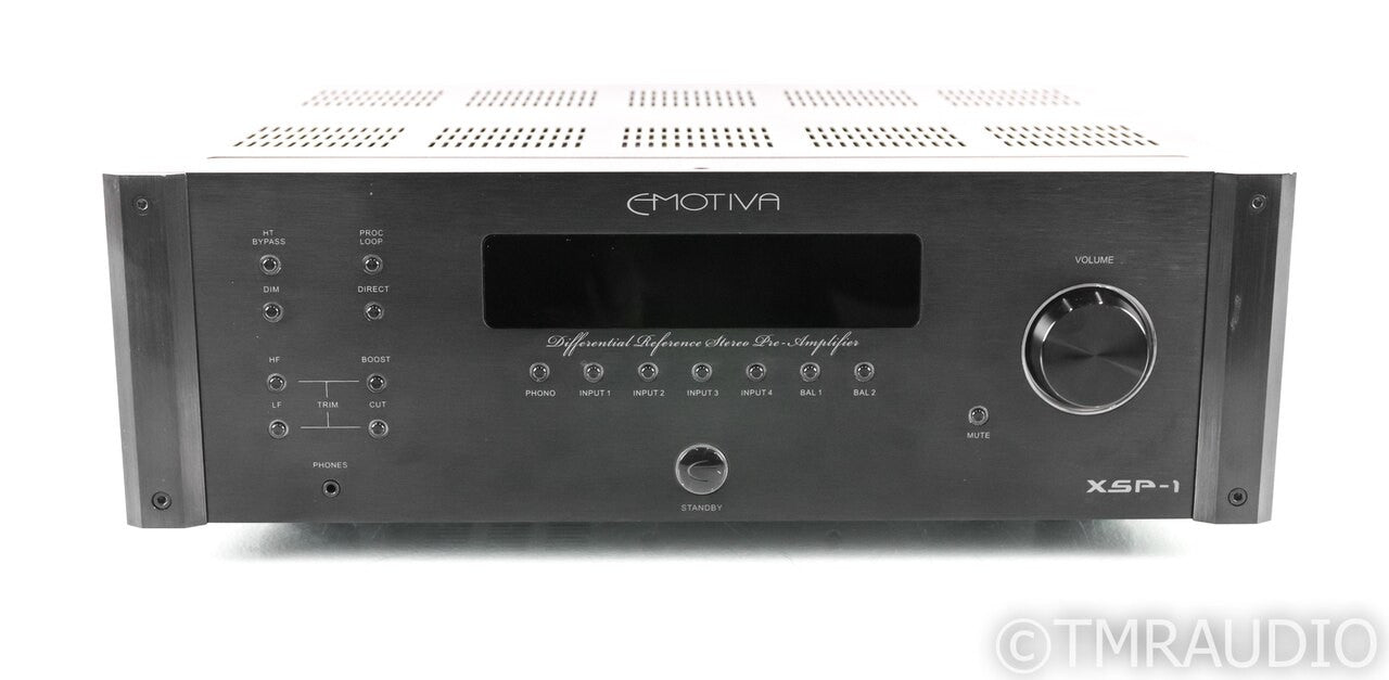 Emotiva XSP-1 Gen 2 2.1 Channel Preamplifier; XSP1; MM / MC Phono; Remote