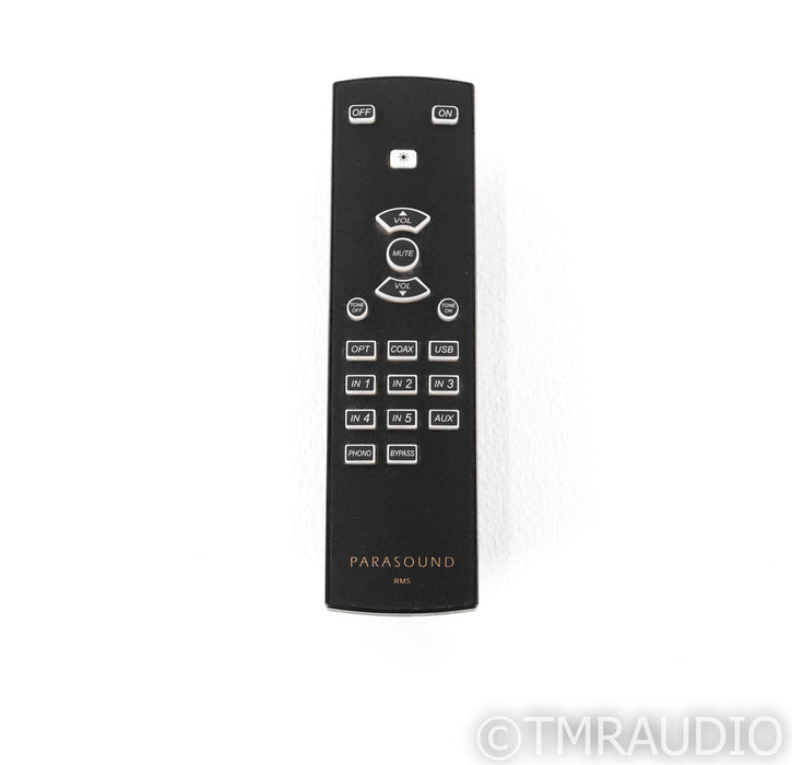 Parasound Halo Integrated 2.1 Channel Integrated Amplifier; Black; Remote