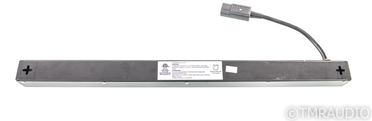 Synergistic Research QLS 6-Outlet Power Strip; Quantum Line Strip