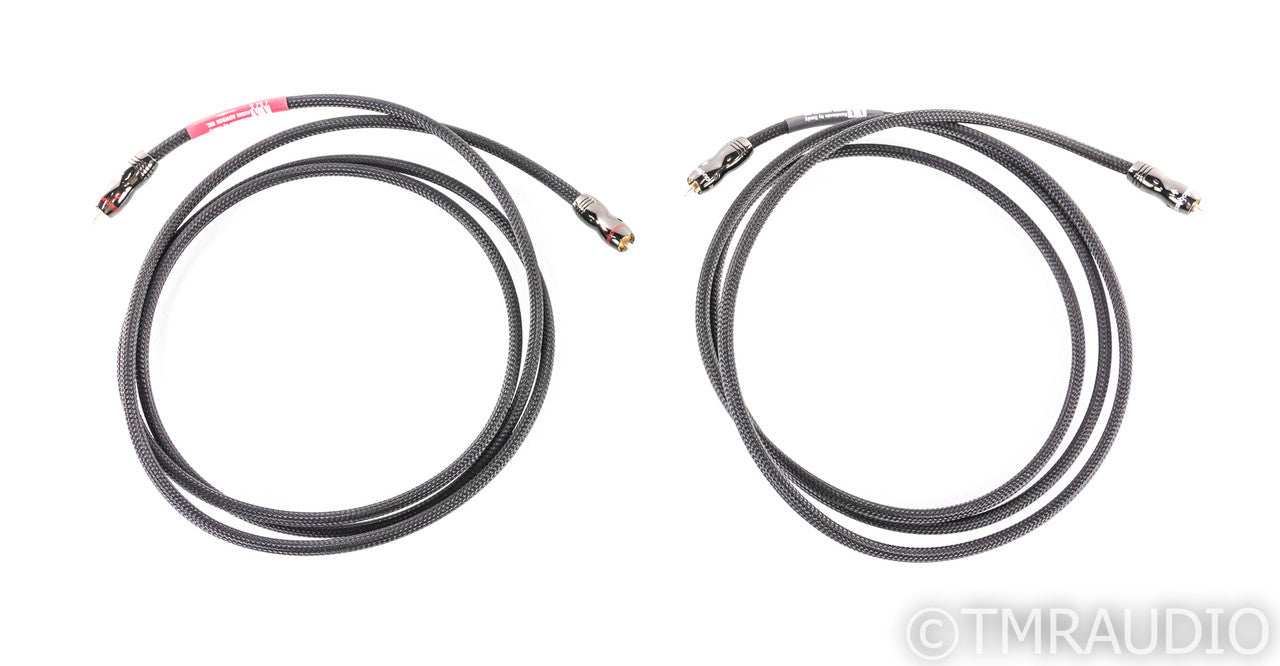 AudioQuest Black Mamba II RCA Cables; 2m Pair Interconnects