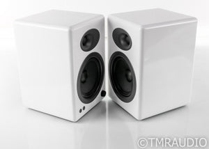 Audioengine A5+ Powered Bookshelf Speakers+; Gloss White Pair; A-5+