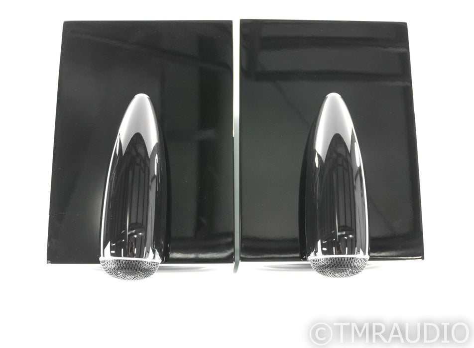 B&W 705 S2 Bookshelf Speakers; Gloss Black Pair; 705S2